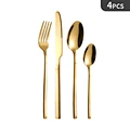 2024 Classic Silver Dinnerware Stainless Steel Cutlery Set for Party & Wedding Decoration